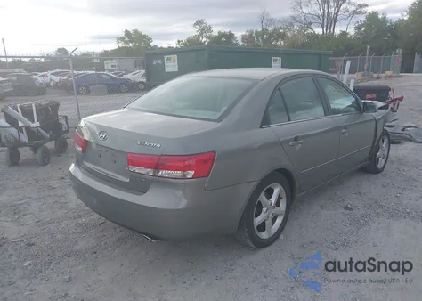 2007 Hyundai Sonata Limited/Se V6 z USA, uszkodzony, nr VIN 5NPEU46F37H212305